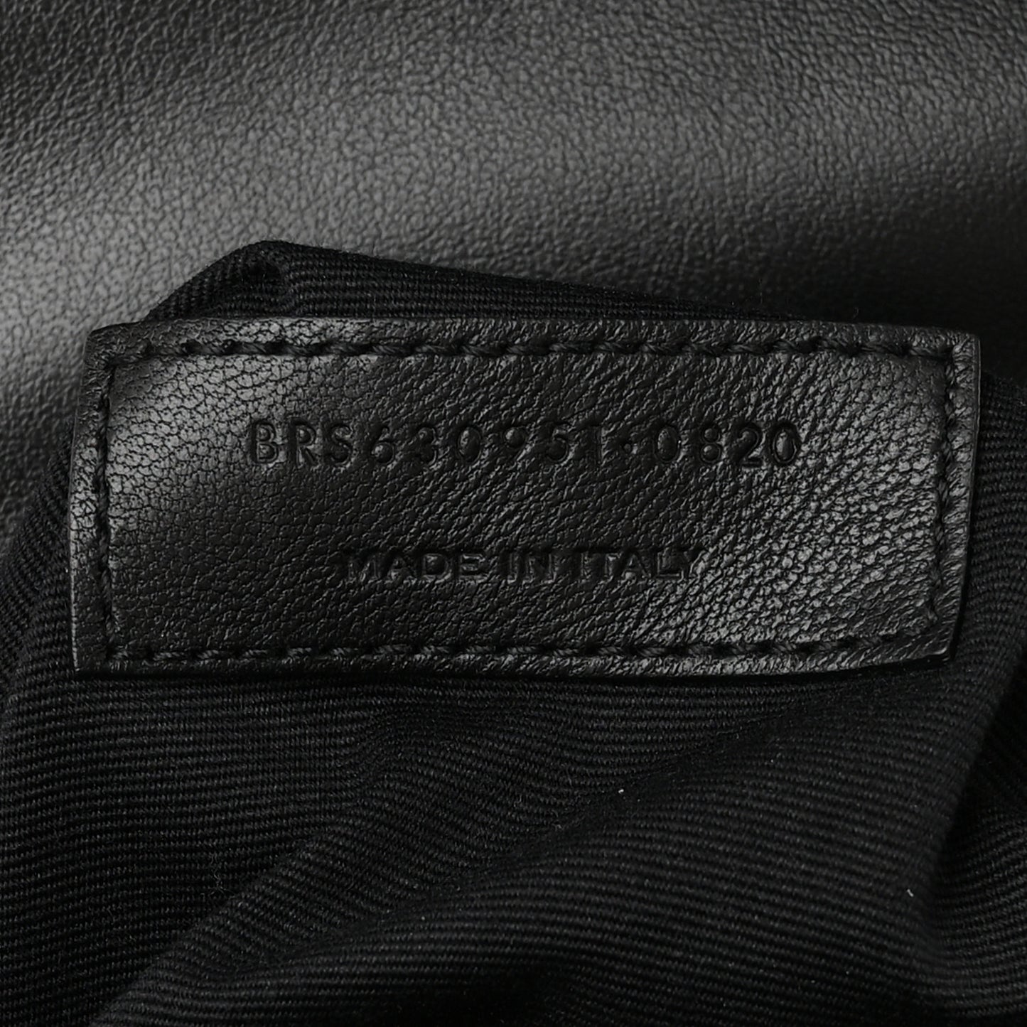 Calfskin Y Quilted Monogram Toy Loulou Crossbody Bag Black