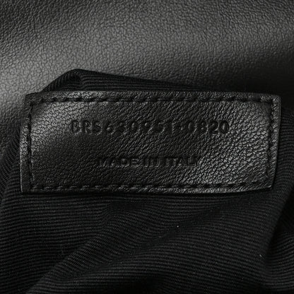 Saint Laurent Calfskin Y Quilted Monogram Toy Loulou Crossbody Bag Black 8 of 12