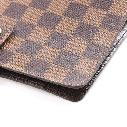 Louis Vuitton Damier Ebene Medium Ring Agenda Cover 8 of 11