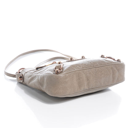 Balenciaga Agneau Giant 12 Rose Gold Hardware Hip Papyrus 4 of 9
