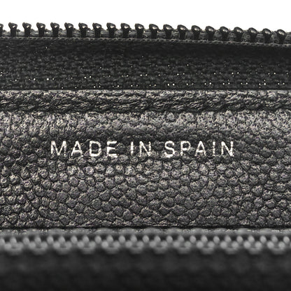 Chanel Caviar Quilted Small Boy Zip Around Wallet So Black 7 of 11
