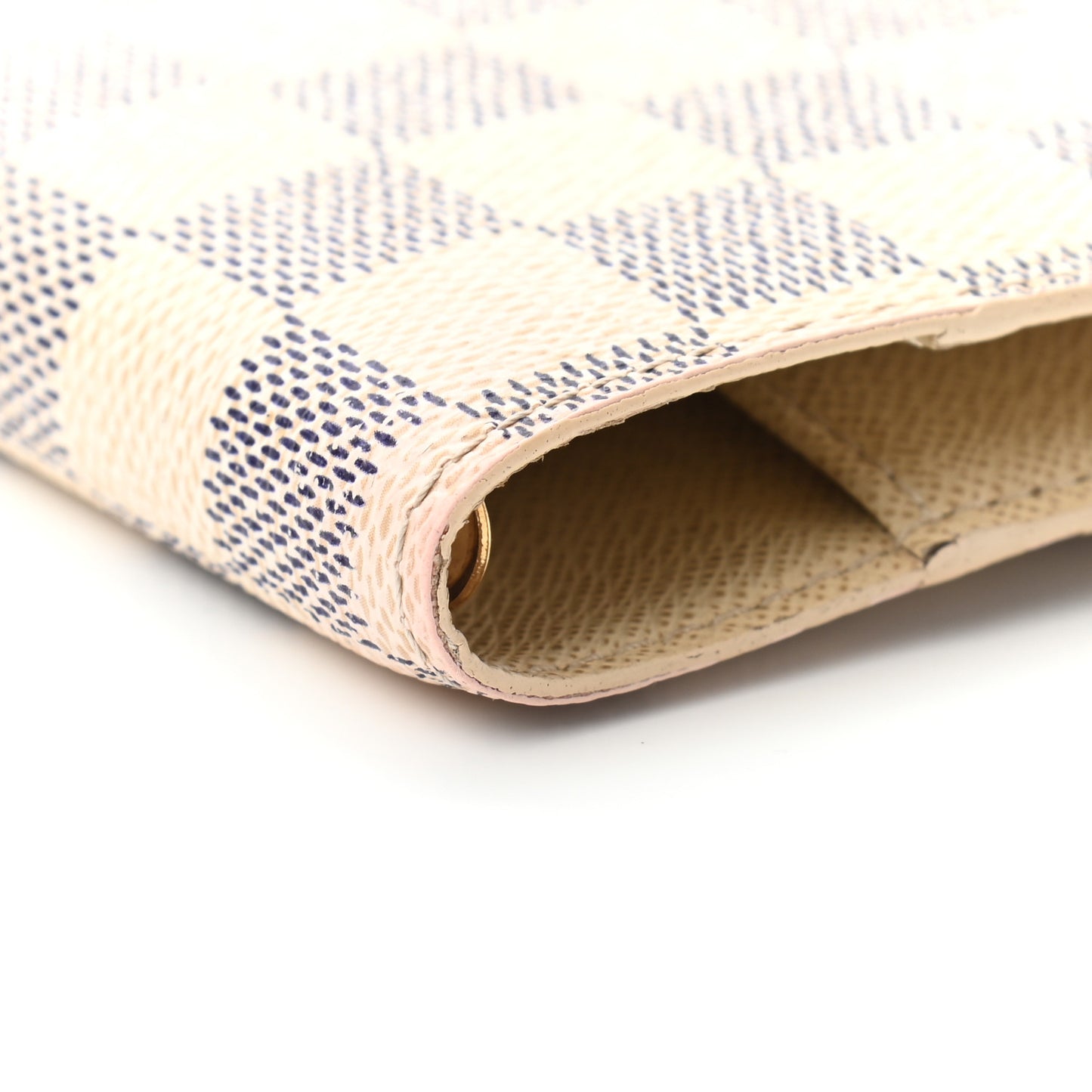Damier Azur Small Ring Agenda Cover