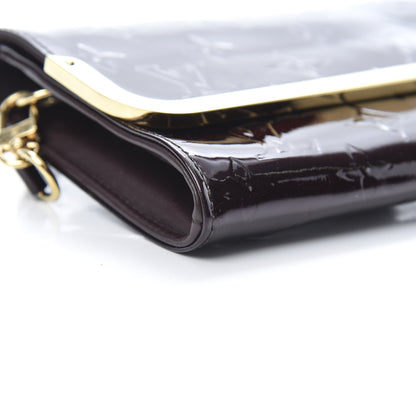 Louis Vuitton Vernis Rossmore MM Amarante 8 of 9