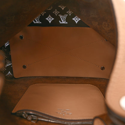 Louis Vuitton Mahina Carmel Hobo Arizona Brown 5 of 10