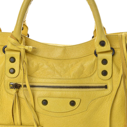 Balenciaga Agneau Classic Hardware City Mimosa Verveine 11 of 11