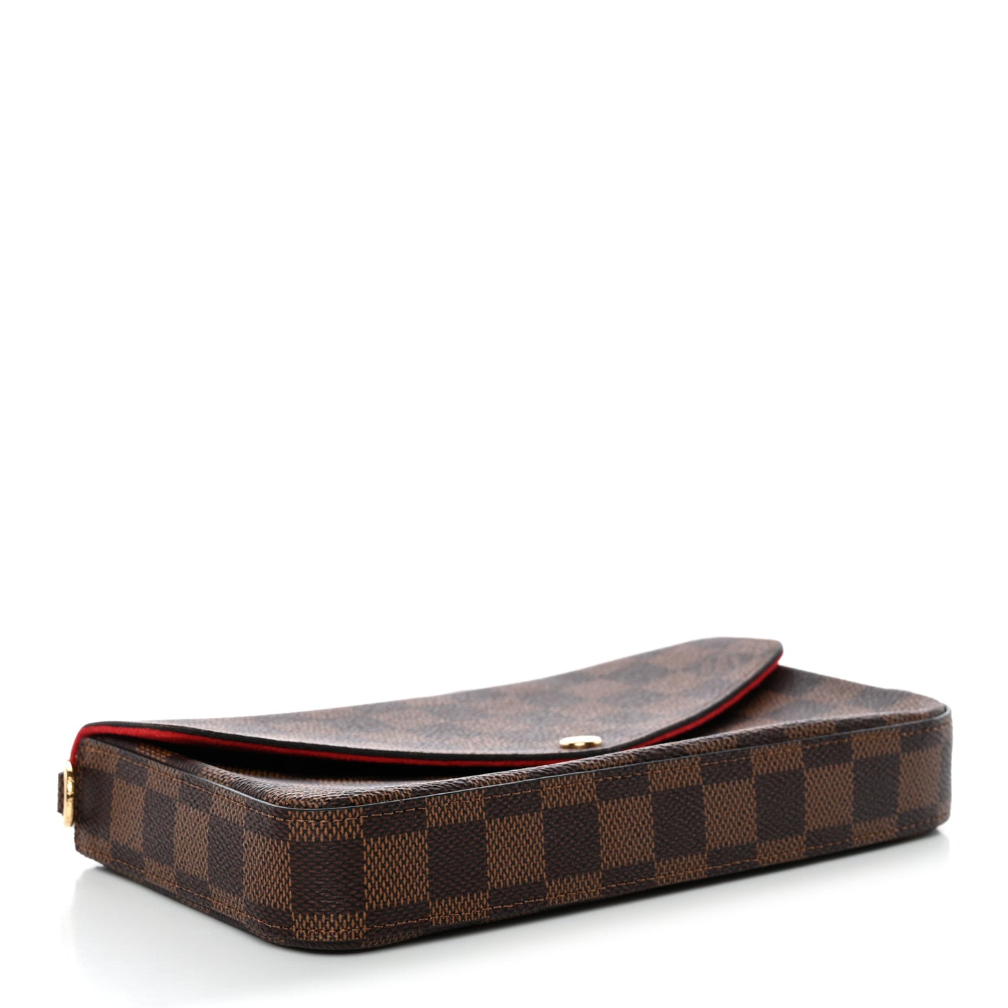 Damier Ebene Pochette Felicie Chain Wallet