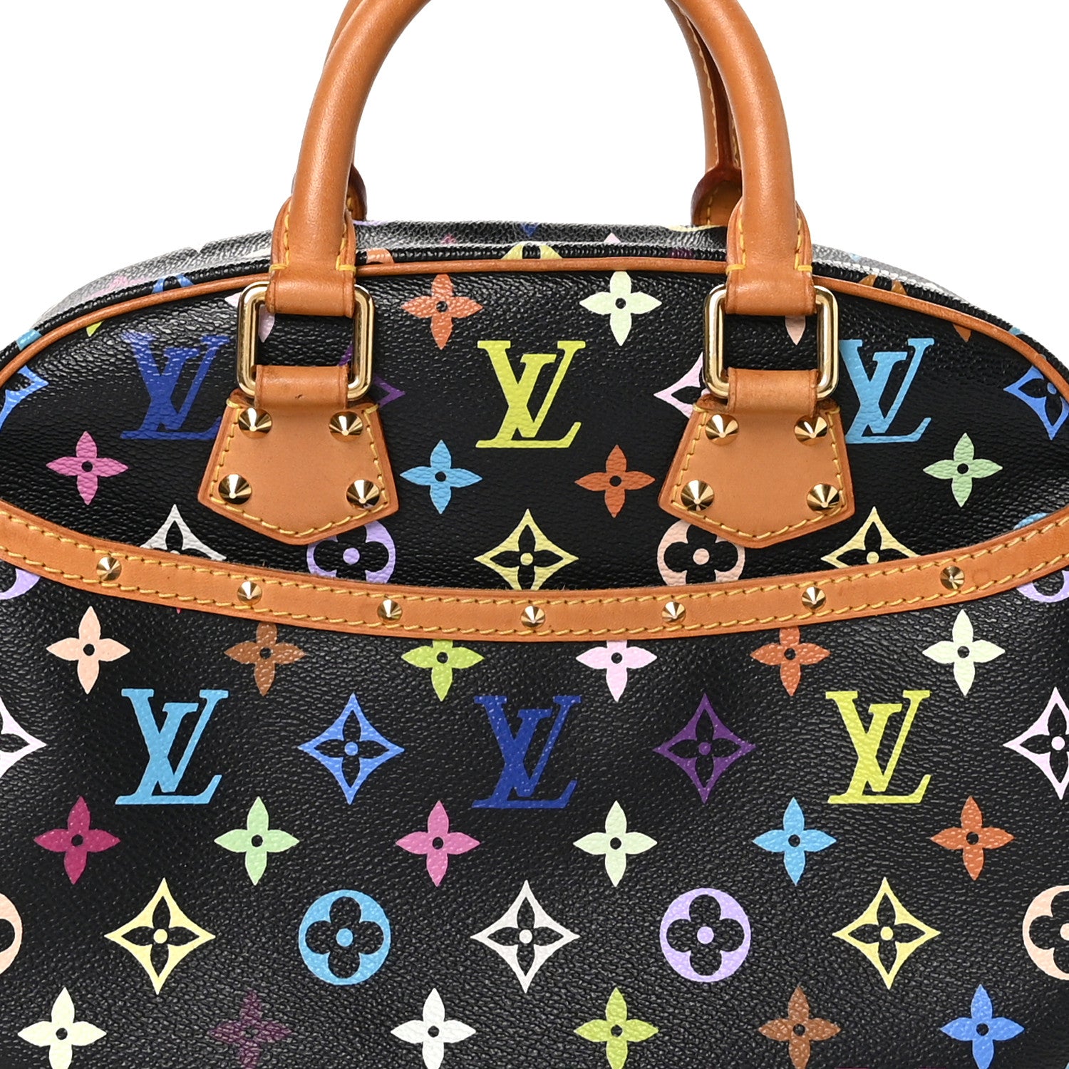 Louis Vuitton Monogram Multicolor Trouville Black 7 of 12