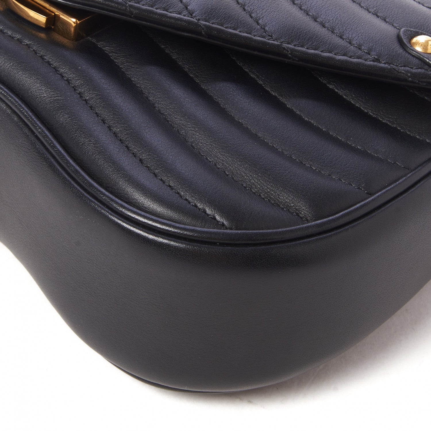 Louis Vuitton Calfskin New Wave Chain PM Black 6 of 8