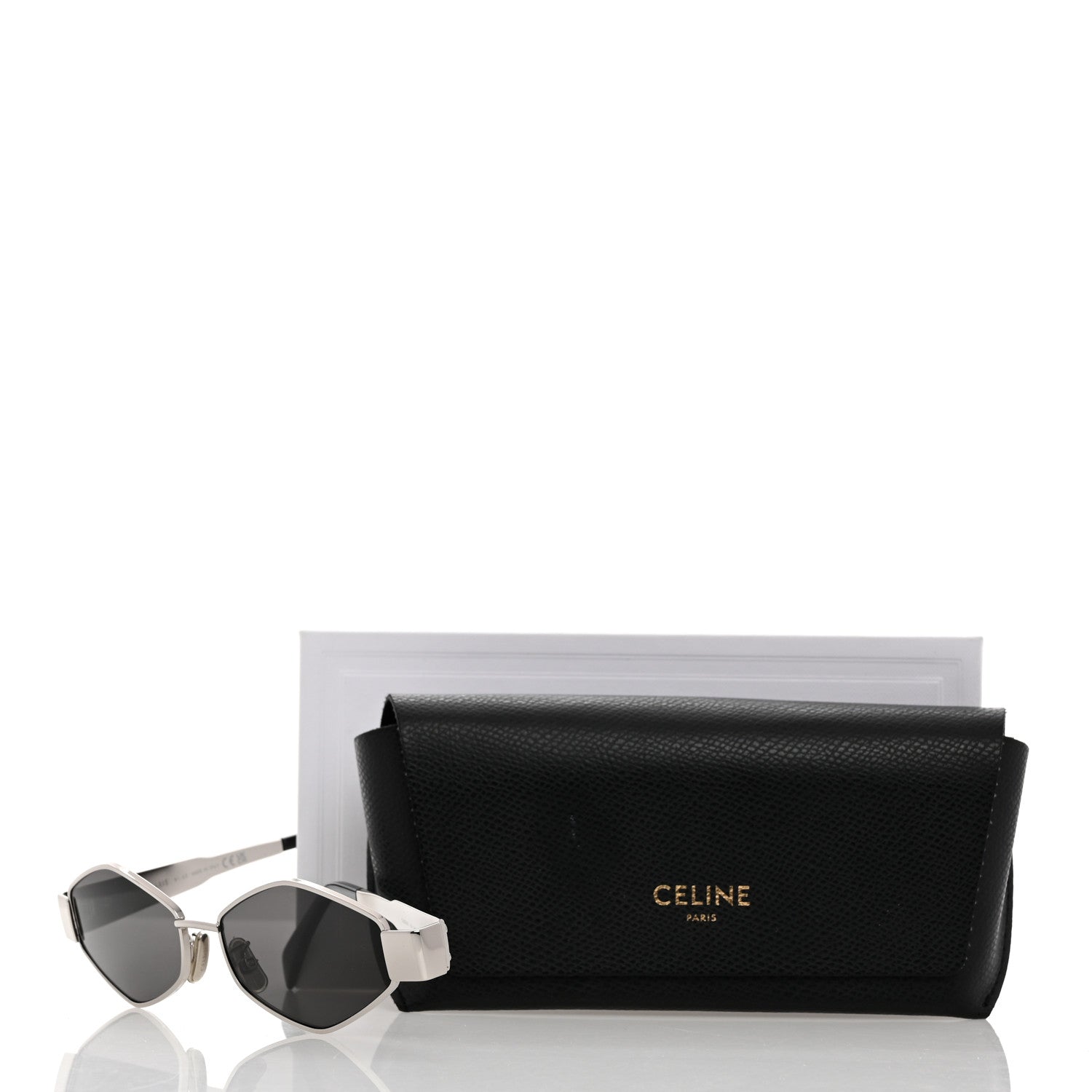 Celine Metal Triomphe 02 Sunglasses CL40254U Silver 7 of 7