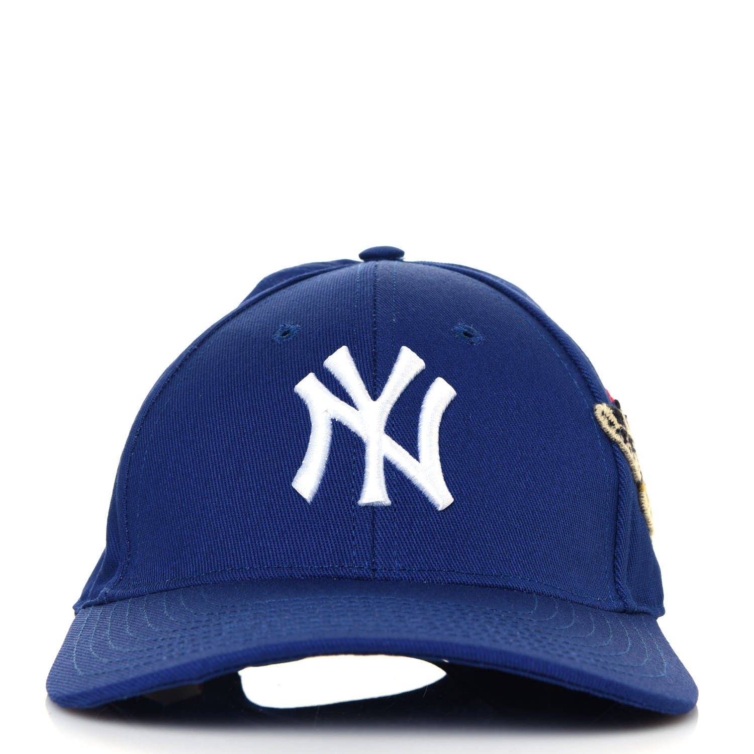Gucci X MLB Cotton NY Yankees Baseball Hat 57-61 Blue 3 of 6