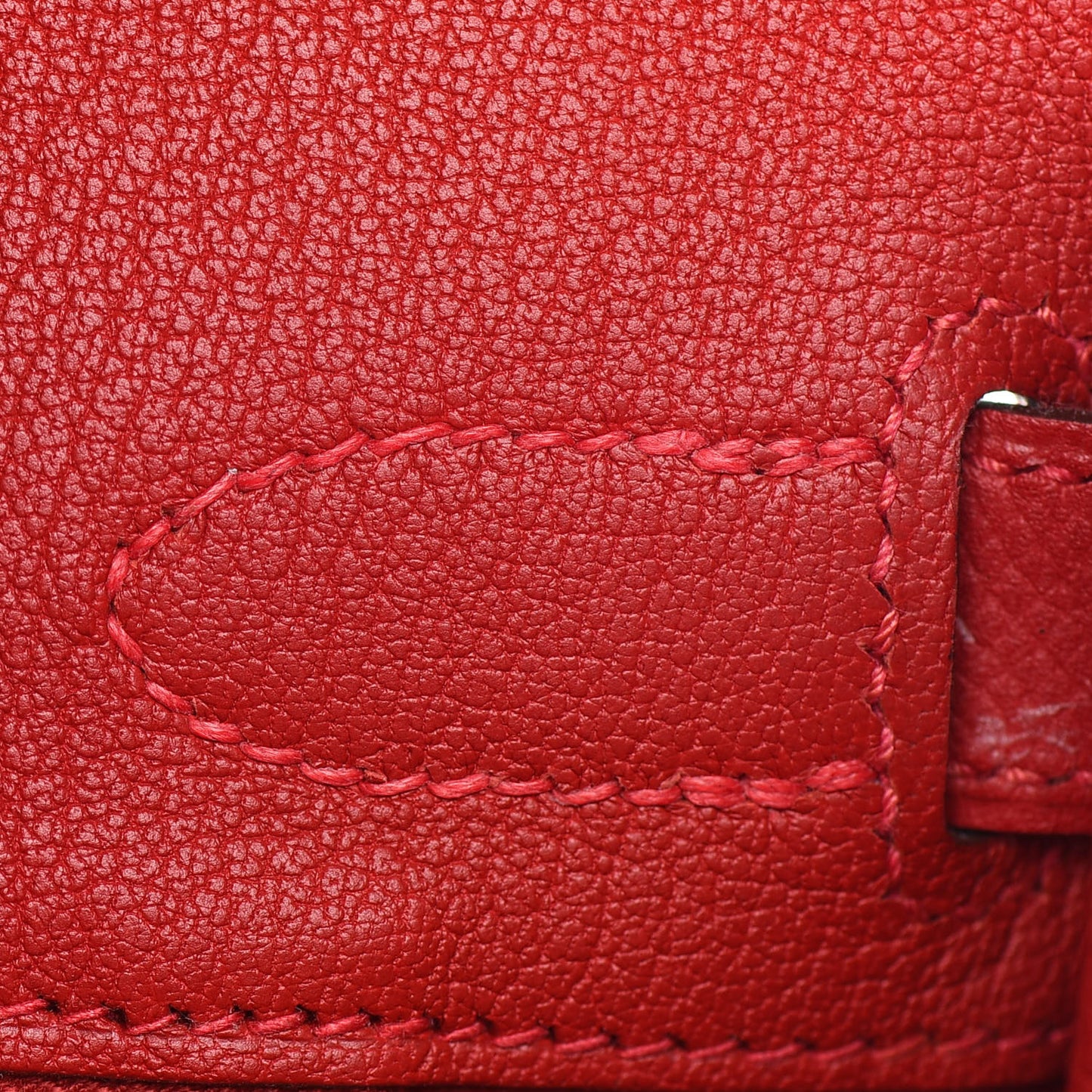 Epsom Birkin 30 Rouge Casaque
