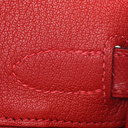Hermes Epsom Birkin 30 Rouge Casaque 21 of 36