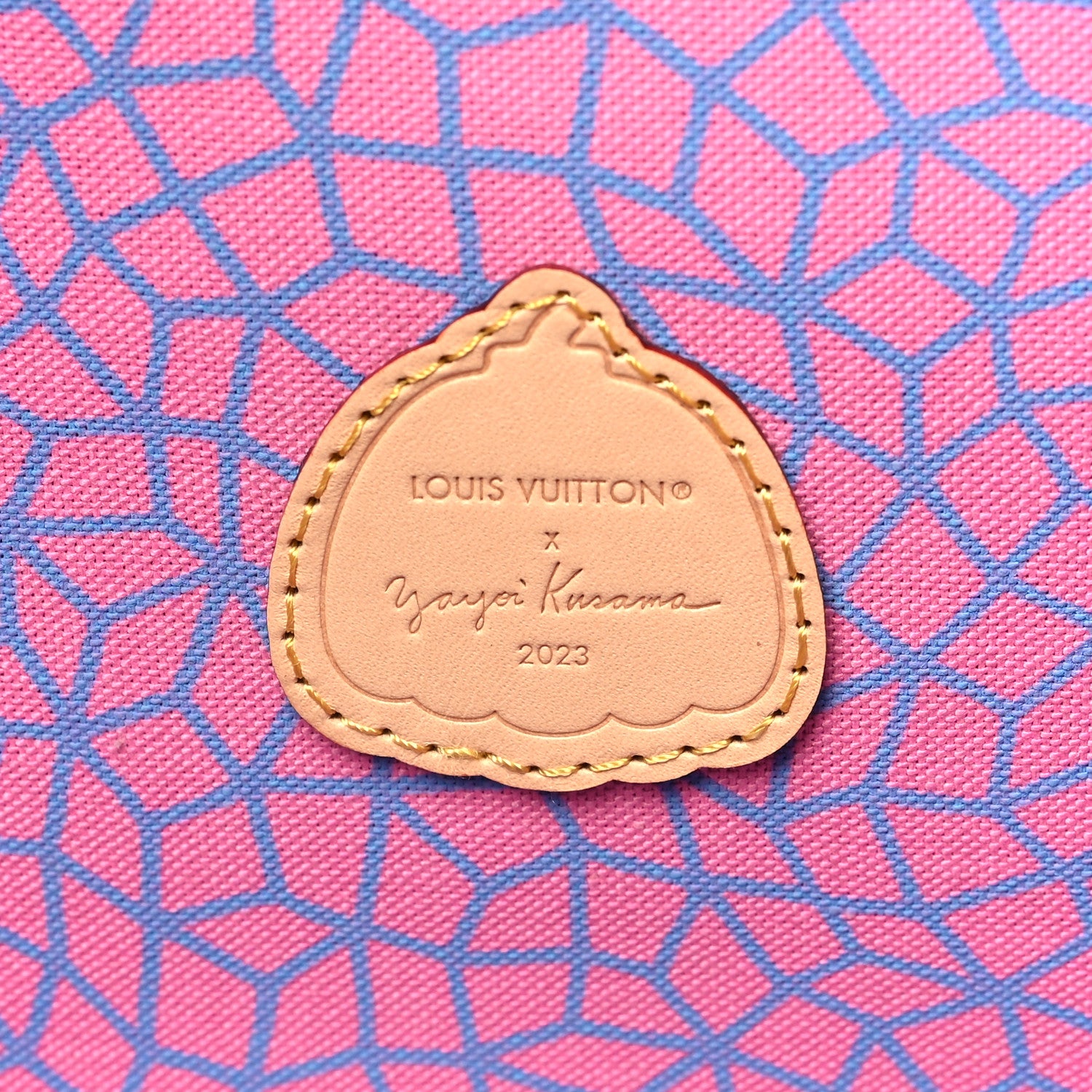 Louis Vuitton LV X YK Monogram Kusama Pumpkin Neverfull MM 8 of 12