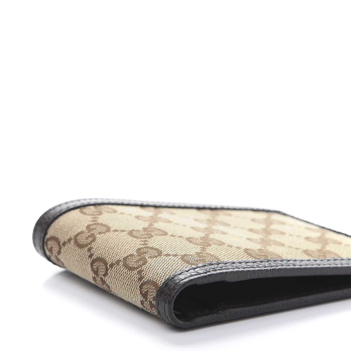 Monogram Mens Bi-Fold Wallet Brown