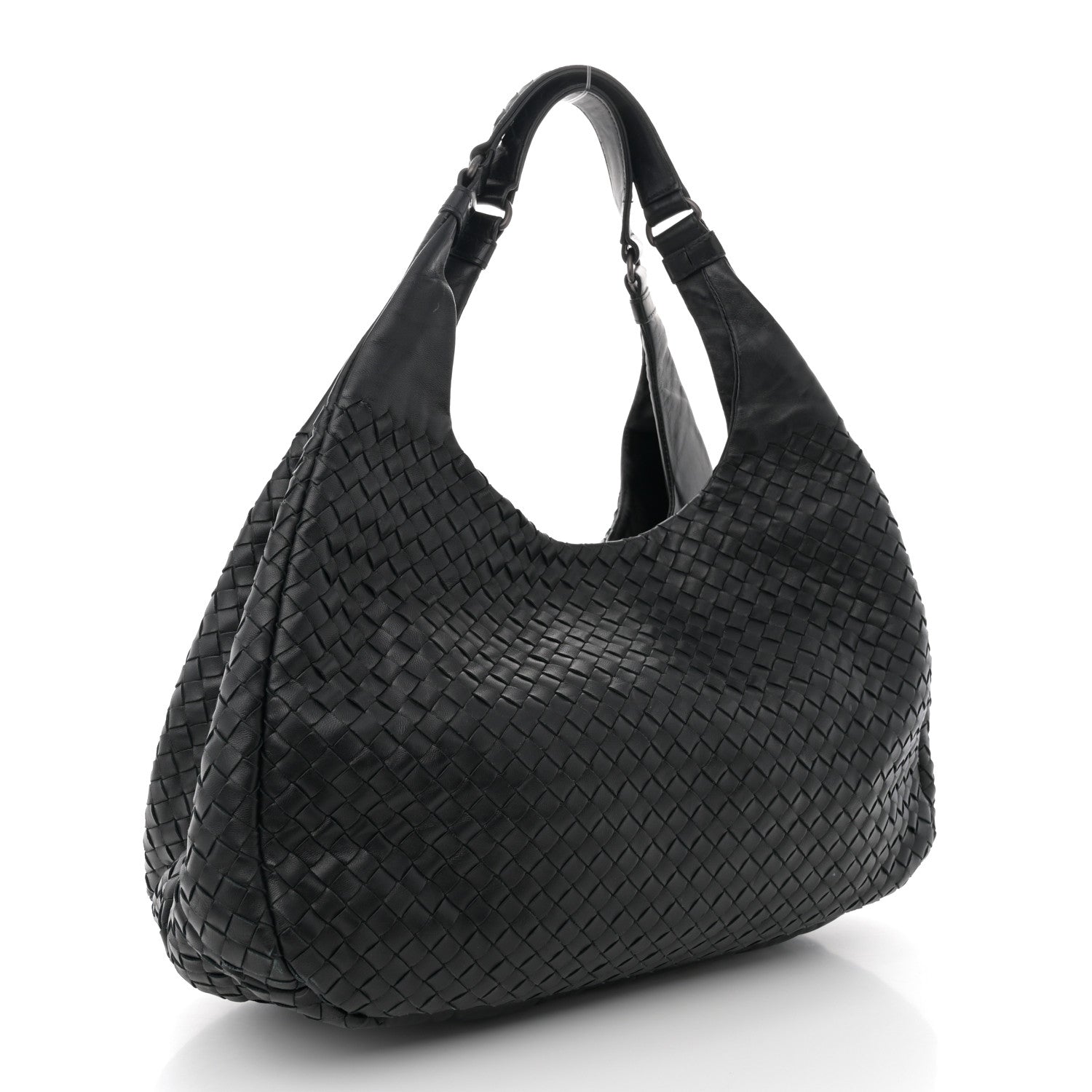 Bottega Veneta Nappa Intrecciato Large Campana Black 3 of 11