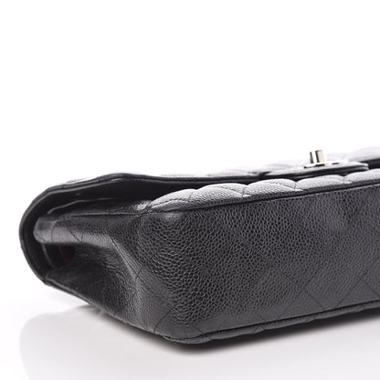 Chanel Caviar Quilted Medium Double Flap Black 5 of 14
