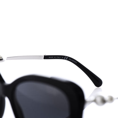 Chanel Polarized Pearl Sunglasses 5339-H Black 6 of 9