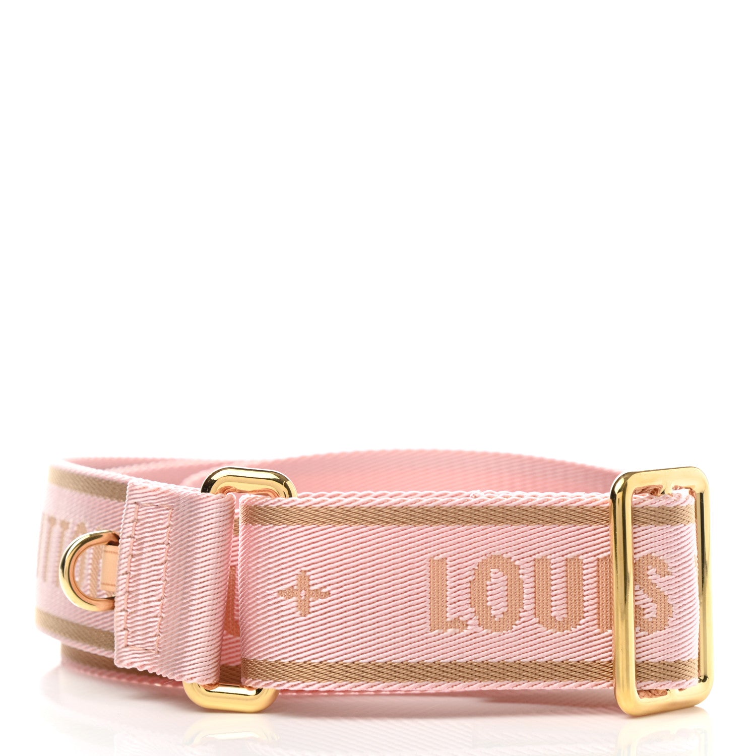 Louis Vuitton Nylon Bandouliere Shoulder Strap Macadamia 3 of 7