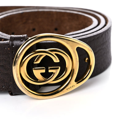 Gucci Faded Calfskin Double G Belt 100 40 Brown 9 of 9