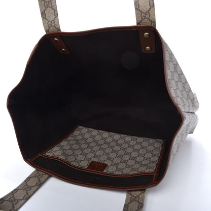 Gucci GG Plus Monogram Medium Signature Web Loop Tote Brown 5 of 10