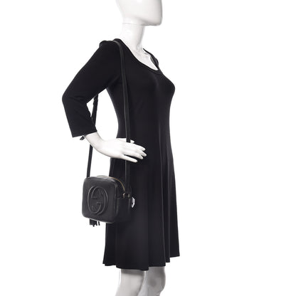 Gucci Pebbled Calfskin Small Soho Disco Bag Black 2 of 9