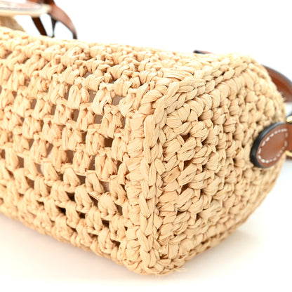Louis Vuitton Raffia Nano Speedy Natural Tan 9 of 9