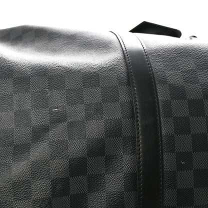 Louis Vuitton Damier Graphite Keepall Bandouliere 55 16 of 25