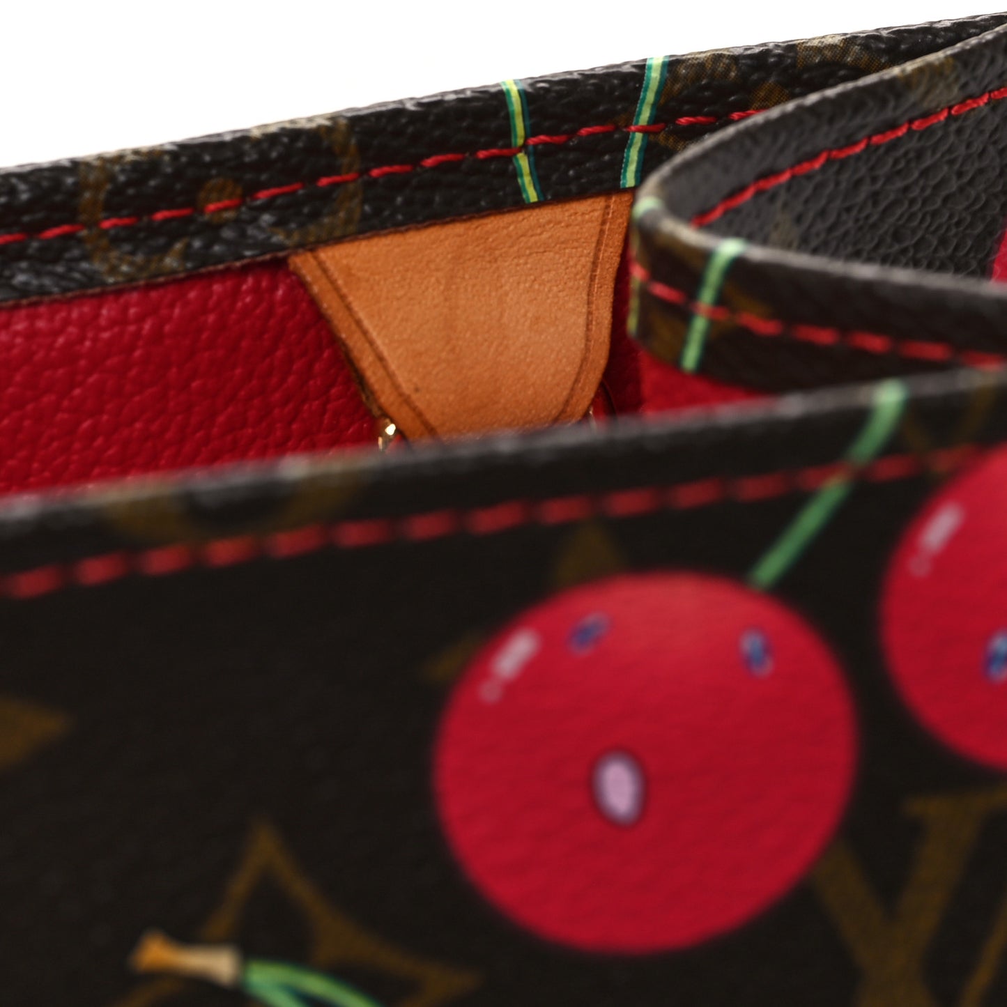 Monogram Cerises Sac Plat