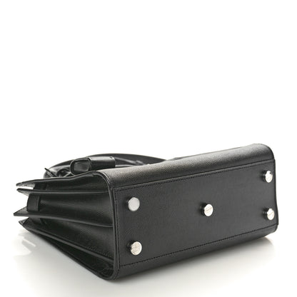 Saint Laurent Grained Calfskin Nano Sac De Jour Black 4 of 10