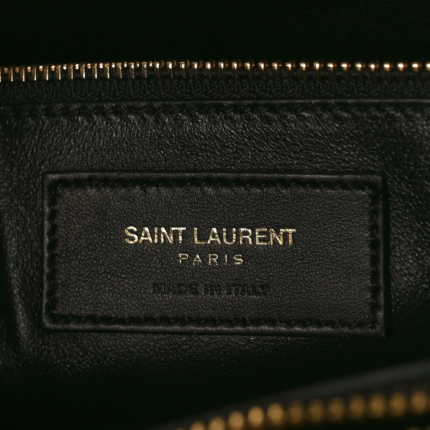 Grained Calfskin Small Sac De Jour Black