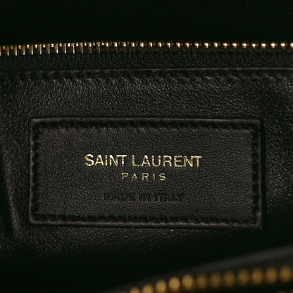 Saint Laurent Grained Calfskin Small Sac De Jour Black 6 of 8
