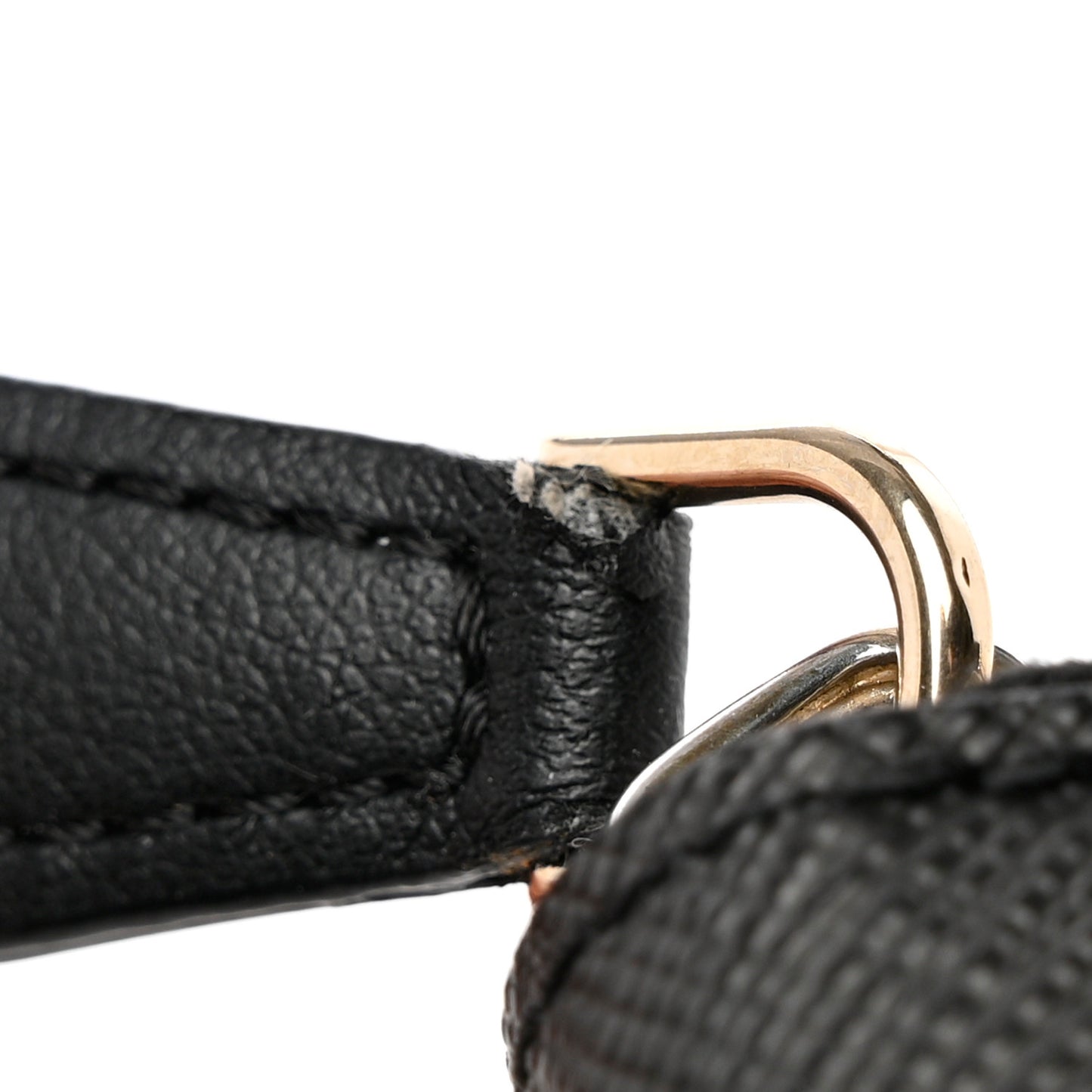 Textured Coated Canvas Iconic Bambi Print Mini Zip Wallet Black
