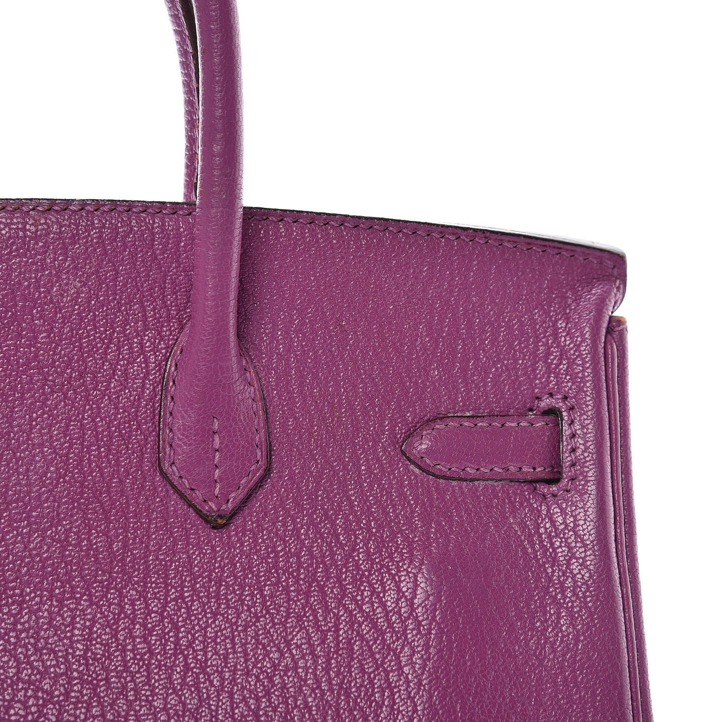Chevre Mysore Birkin 25 Cyclamen