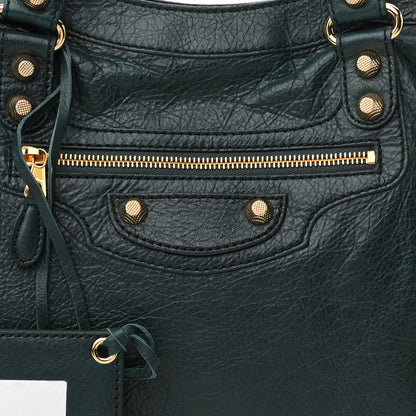 Balenciaga Agneau Giant 12 Gold Hardware City Vert Pinede 8 of 10