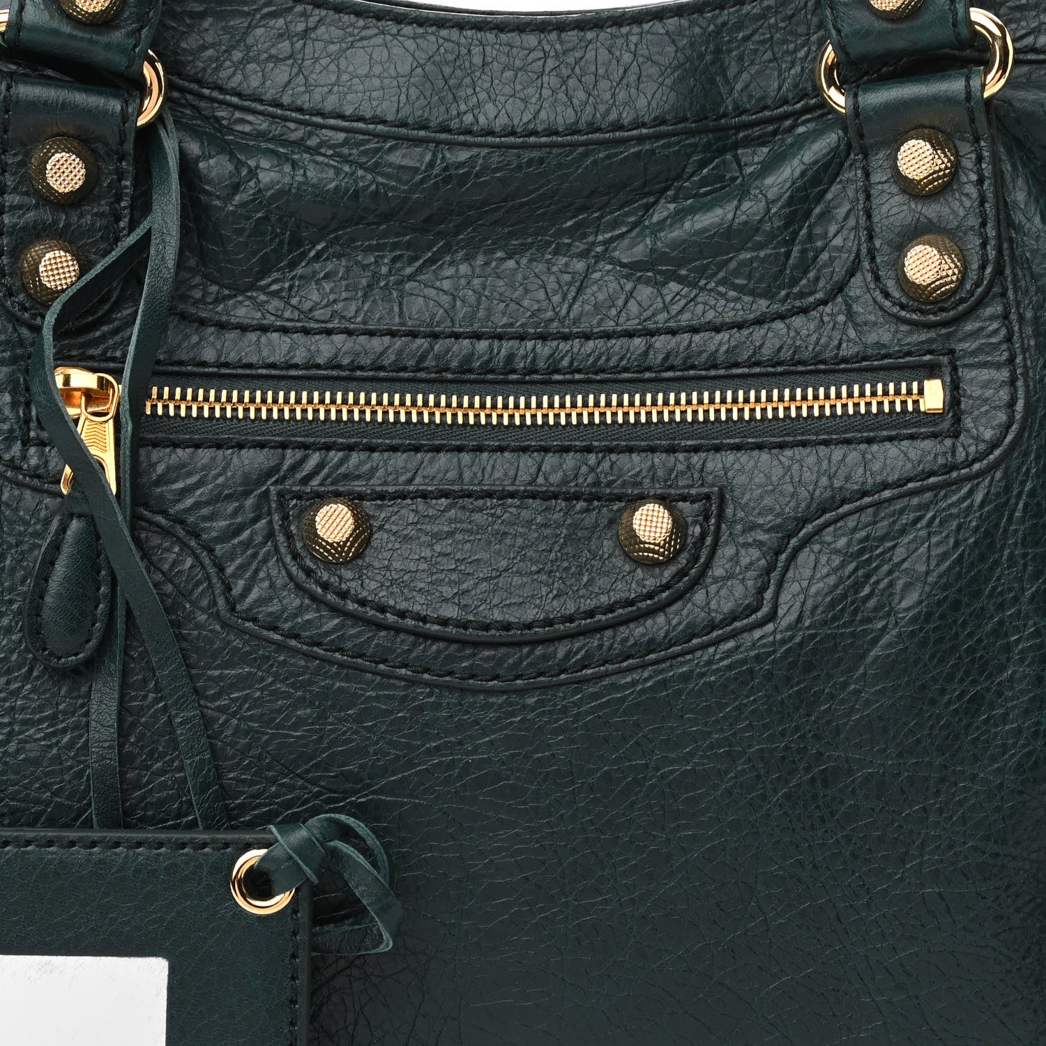 Balenciaga Agneau Giant 12 Gold Hardware City Vert Pinede 8 of 10