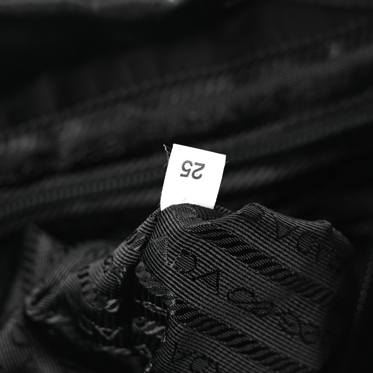Tessuto Nylon Saffiano Medium Backpack Black