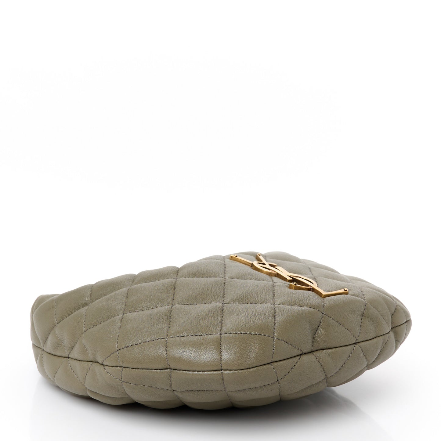 Lambskin Quilted Icarino Bag Dark Strong Moss