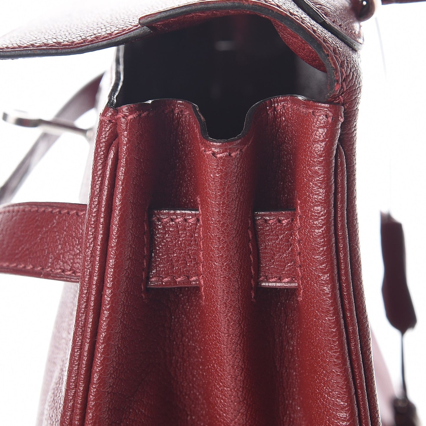 Chevre De Coromandel Kelly Retourne 32 Rouge H