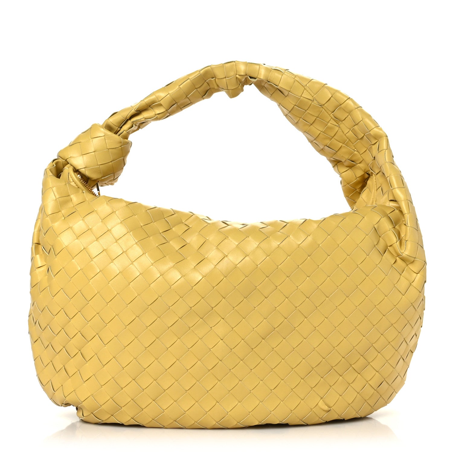 product image of BOTTEGA VENETA Nappa Intrecciato Medium Jodie Corn FASHIONPHILE