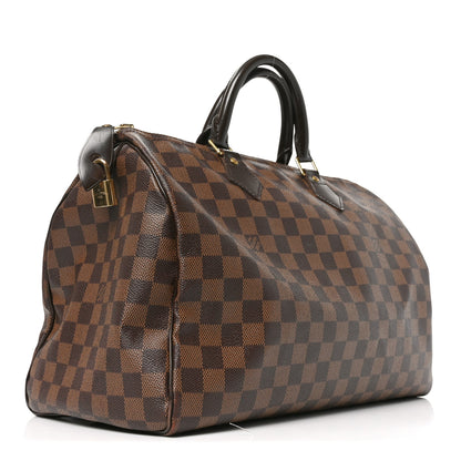 Louis Vuitton Damier Ebene Speedy 35 3 of 10