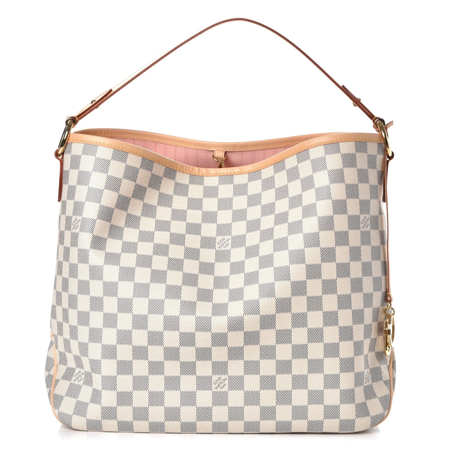 Damier Azur Delightful MM Rose Ballerine