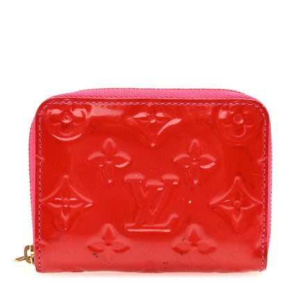 Louis Vuitton Vernis Zippy Coin Purse Cherry 1 of 12