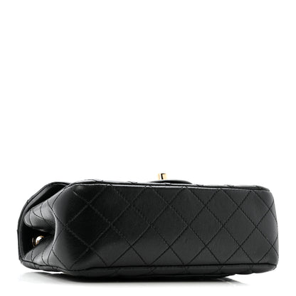 Chanel Lambskin Quilted Mini Rectangular Pearl Crush Flap Black 4 of 14