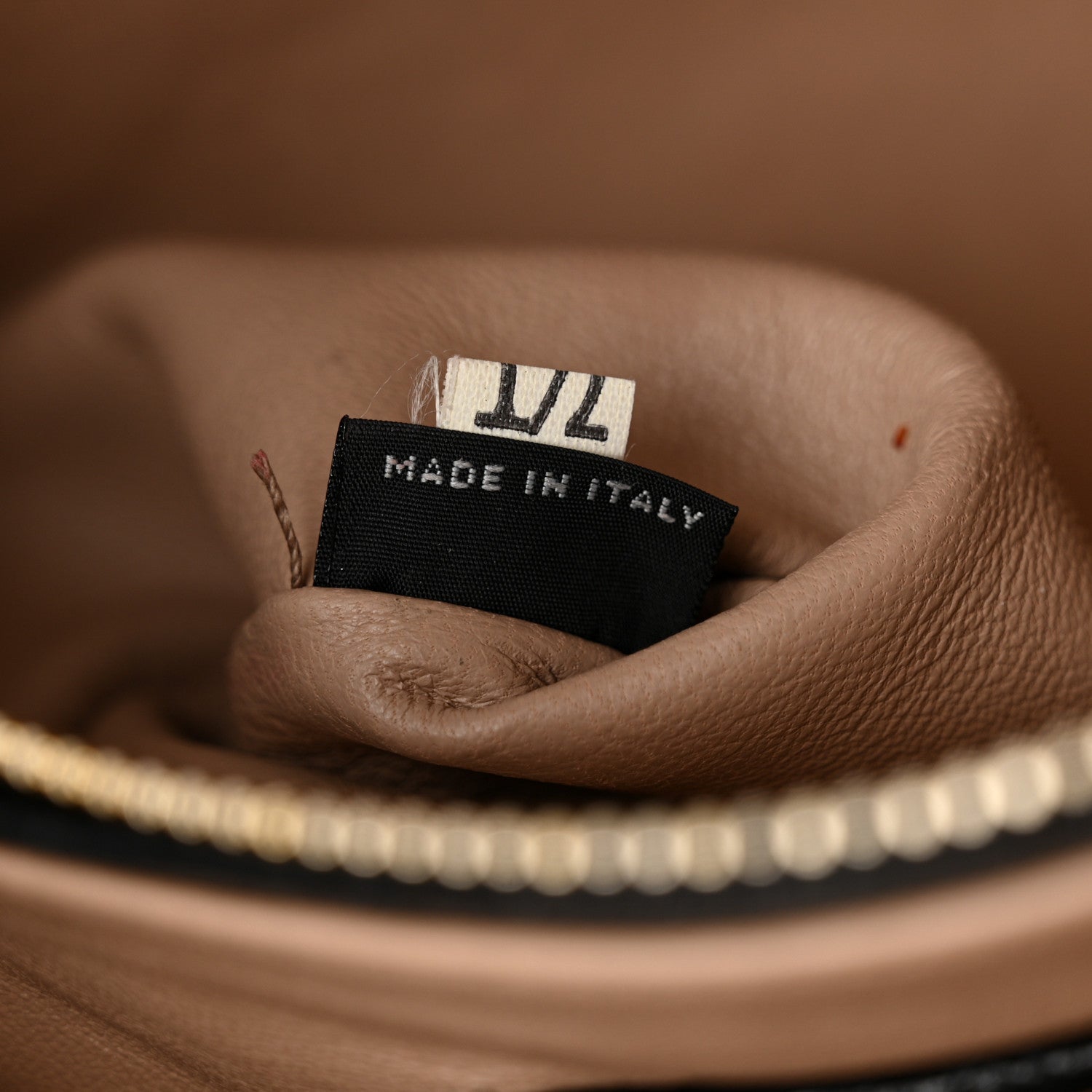 Prada Ostrich Tote Black 6 of 20