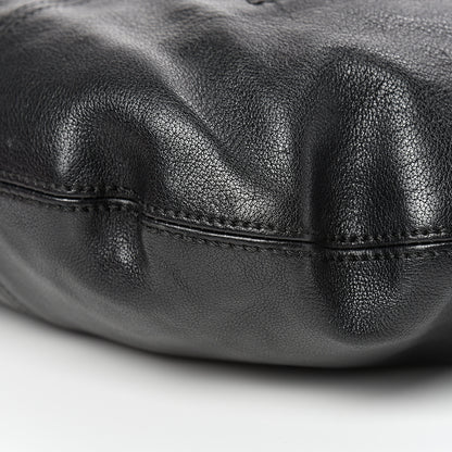 Alexander McQueen Small Padlock Biker Hobo Black 9 of 13