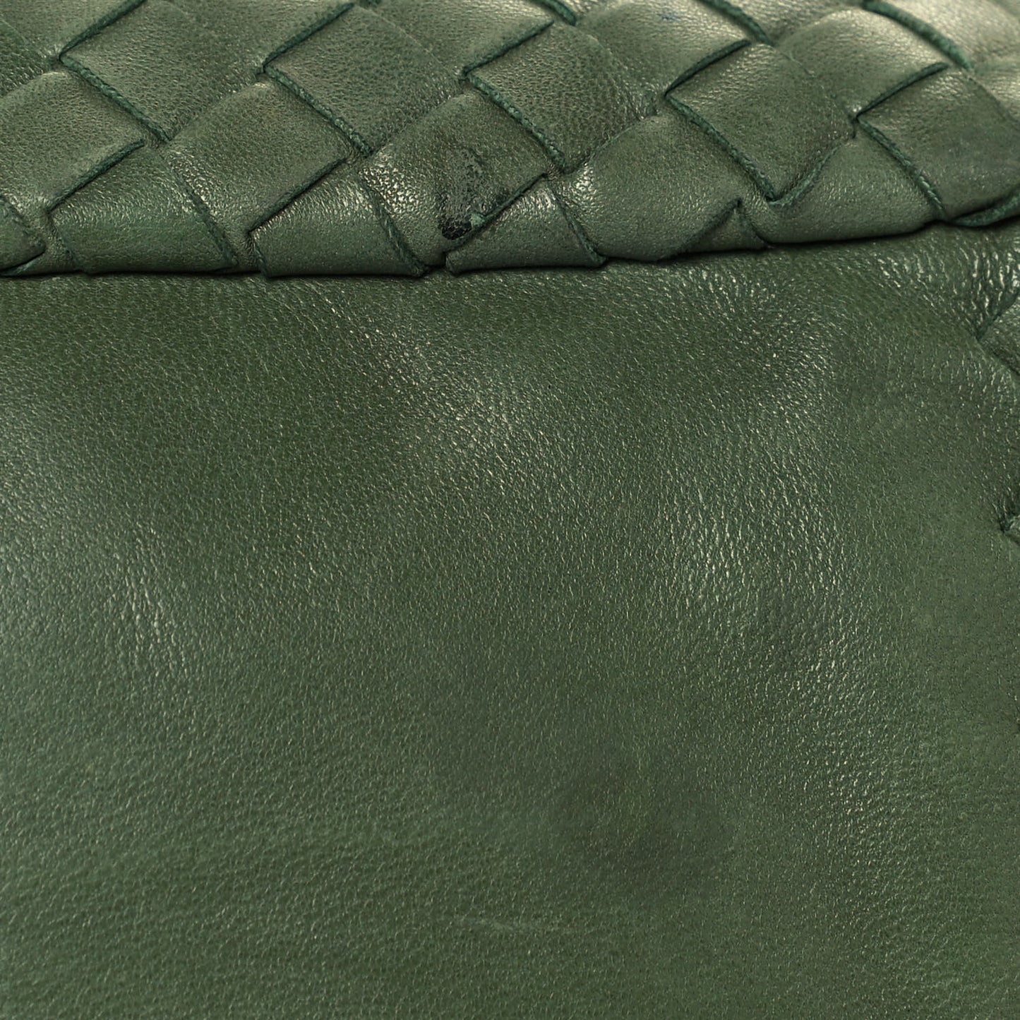 Nappa Intrecciato Medium Campana Moss