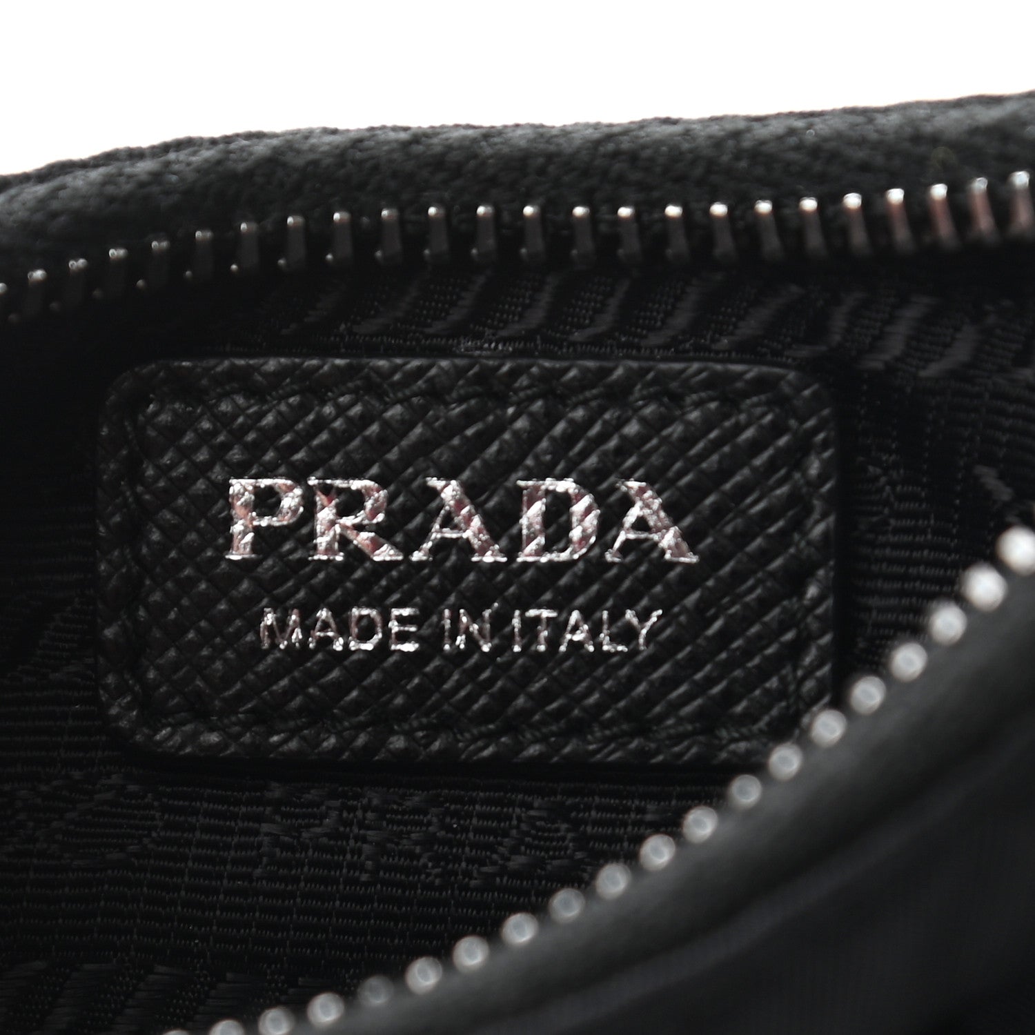 Prada Tessuto Nylon Mini Re-Edition 2000 Shoulder Bag Black 6 of 6
