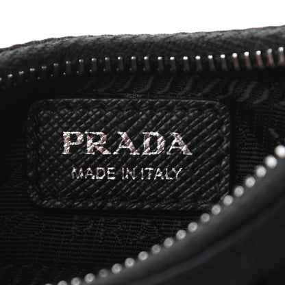 Prada Tessuto Nylon Mini Re-Edition 2000 Shoulder Bag Black 6 of 6