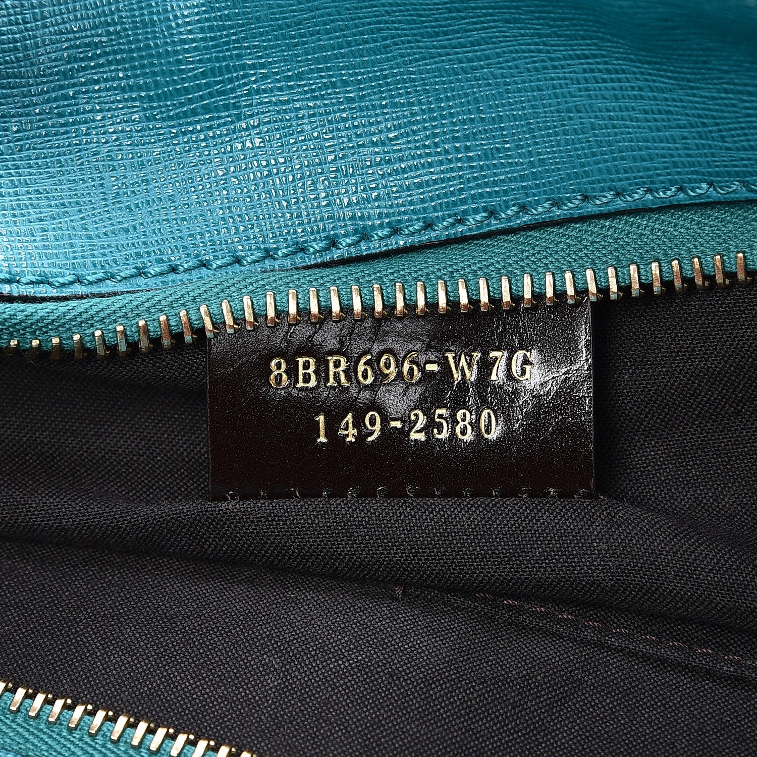 Fendi Pequin Vitello Elite 2Jours Bucket Bag Tobacco Jungle 7 of 10