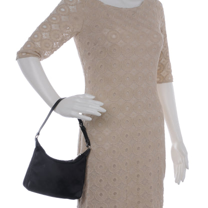 Louis Vuitton Satin Monogram Little Boulogne Black 2 of 7